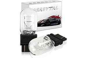 Asasytal WT21/7W Halogen Bulbs 12V 21W 4257 OEM Standard Rear Tail Brake Turn Signal Light Replacement Bulb, 2 Pcs