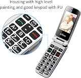 artfone Big Button Mobile Phone for Elderly 2.4" LCD SOS Flashlight 1200mAh view 4