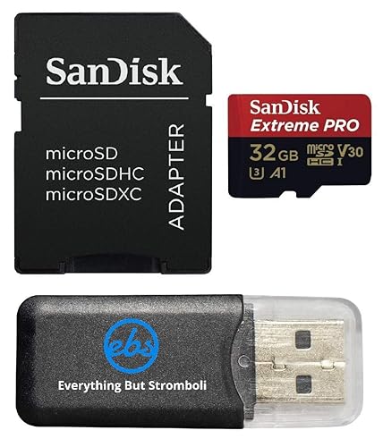 SanDisk 32GB Micro SDXC Memory Card Extreme Pro Works with