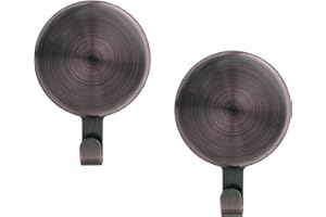 Haute Decor Attract Magnetic Wreath Hanger (Oil-Rubbed Bronze) - Set of 2 Magnets - for 2 Metal Doors or Surfaces or 1 Single-Pane Glass Door or Window