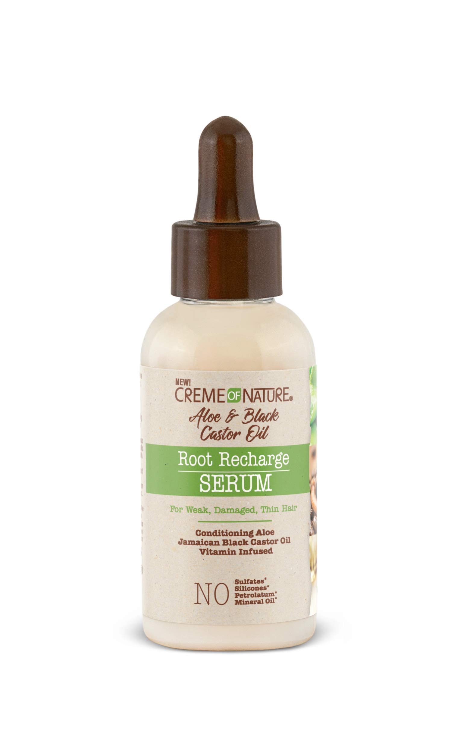 Creme Of Nature Aleo & Black Castor Oil Root Recharge Serum - 1.7 oz. 50 ml