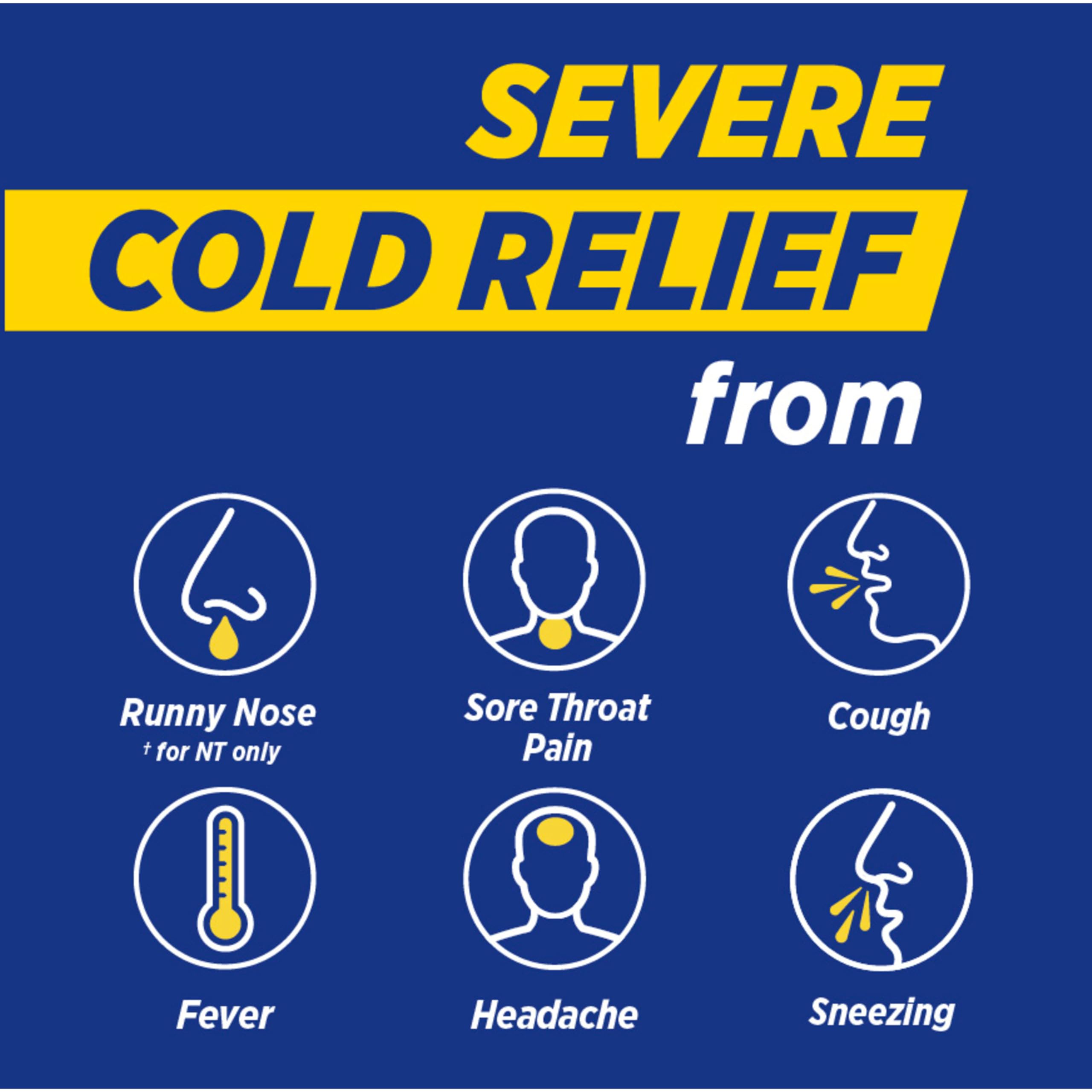 Theraflu Severe Cold and Cough Nighttime and Daytime Cough and Cold Medicine, Berry Flavor - 8.3 Fl Oz Syrup x 2