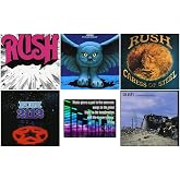 Rush: The Early Years Collection - 5 Studio Albums (Rush / Fly By Night / Caress of Steel / 2112 / A Farewell To Kings) + Bonus Art Card
