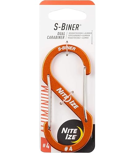 Amazon.com: Nite Ize Size-4 S-Biner SlideLock Dual Carabiner