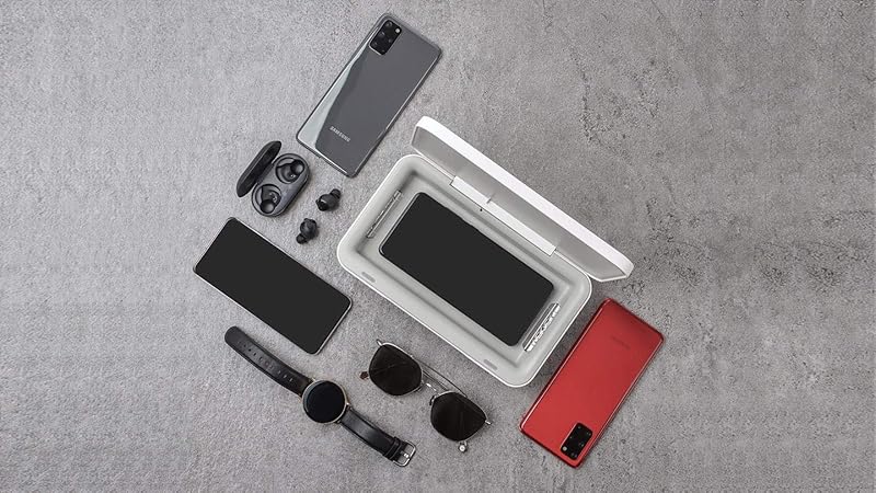 Samsung 三星 Qi 无线充电器 紫外线消毒盒 二合一 8折$39.99 海淘转运到手约¥323 Samsung 三星 Qi 无线充电器 紫外线消毒盒 二合一 8折$39.99 海淘转运到手约¥323