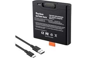 Bayhon 10000mAh 7.4V 74Wh Rechargeable Lithium-ion Spare Battery Compatible with JBL PartyBox Stage 320 and Xtreme 4 Portable Speaker,Perfect Replacement for JBL Battery 400-(1 Pack)