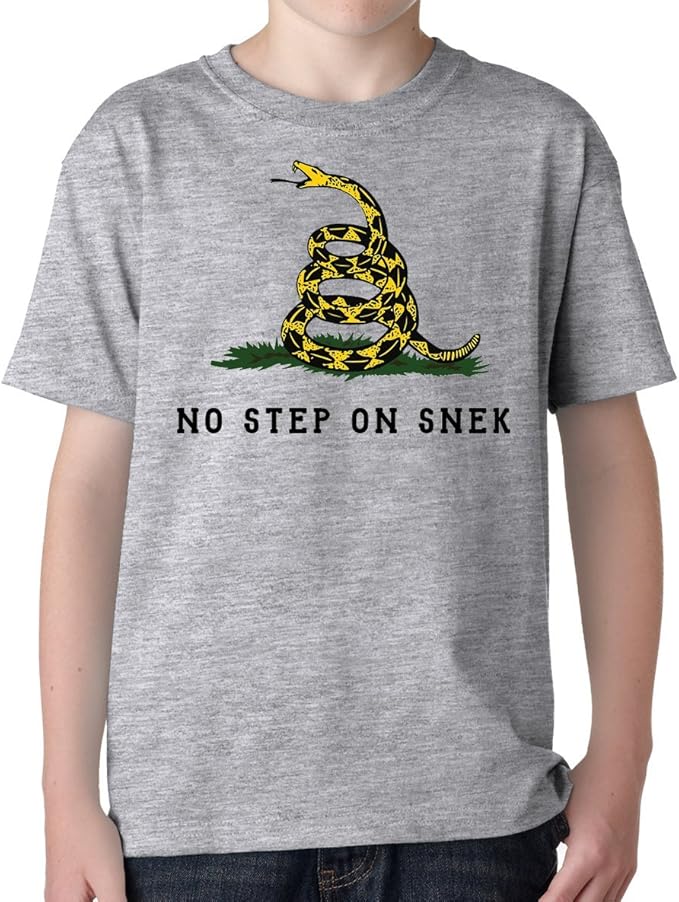 No step on snek Unisex Kids TShirt Amazon.co.uk Clothing