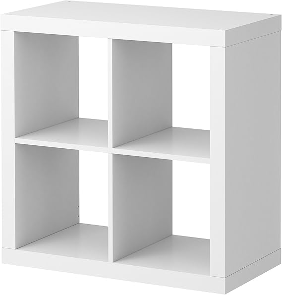 Ikea Estantería Blanca Kallax, librero Ideal para cestas o Cajas: Amazon.es: Hogar