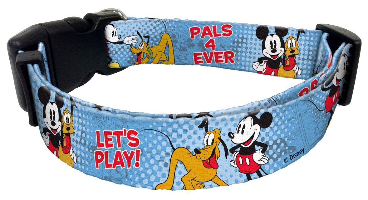 Disney 1DCLR3 Mickey Mouse Dog Collar Pet Collars Pet