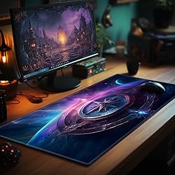 EDGFRTOIO Playmat with Zones for MTG Card Game
