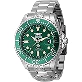 Invicta Pro Diver Men 47mm Stainless Steel Steel Green dial NH35A Automatic