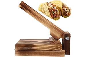 Wooden Tortilla Press Efficient Tortilla Press Wood Pie Maker Dumpling Wrapper Maker for Pie Ravioli Empanadas Kitchen Gadget