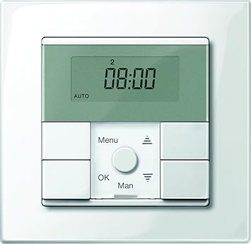 Merten MEG5755-0319 Zeitschaltuhr-Modul, polarweiß glänzend, System M