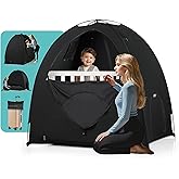 Blackout Tent for Pack and Play - Sleep Pod with Light-Blocking - Portable Pack N Play Blackout Cover for Travel Crib/Mini Crib/Palyards
