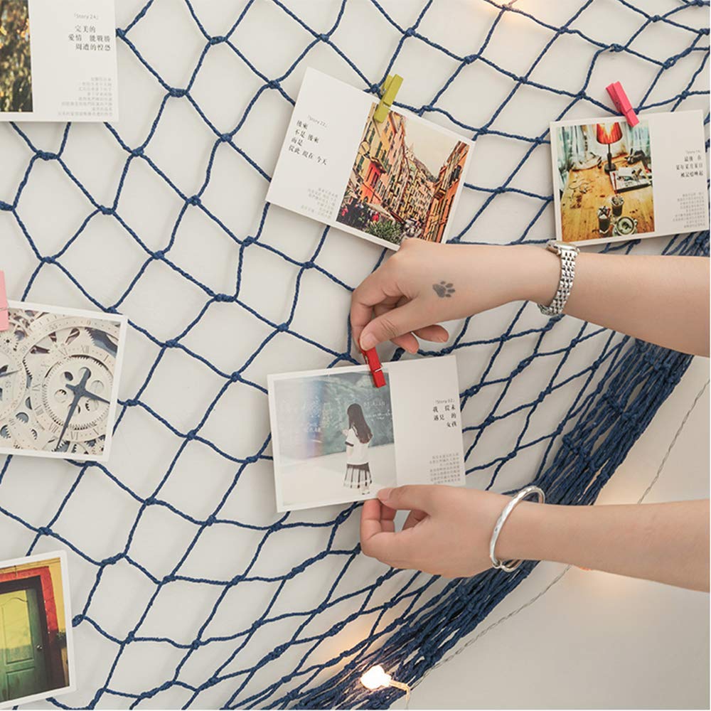 Home Decor Accents Veiou Fish Net Wall Decor Nautical