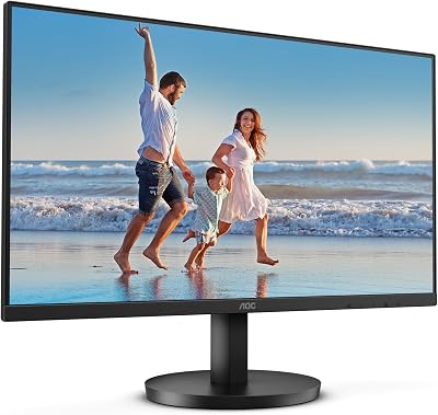 AOC 24B3HM 24 Inch Full HD Monitor 75Hz Adaptive Sync VGA HDMI VA Panel