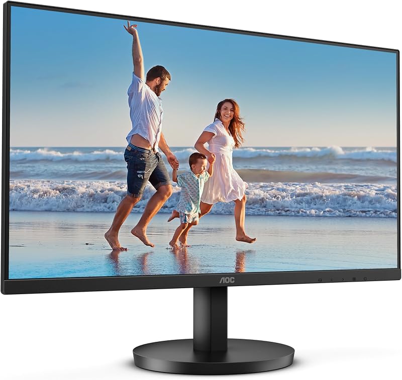 AOC 24B3HM 24 Inch Full HD Monitor 75Hz Adaptive Sync VGA HDMI VA Panel