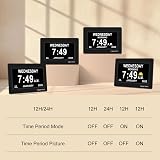 TROCOTN Dementia Clock 7-Inch Digital Calendar Clock with Auto-Dimming view 8