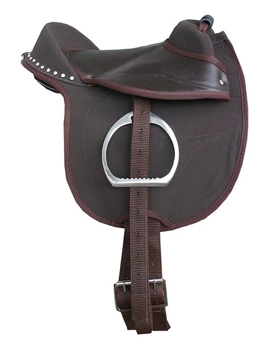 Amka Reitkissen Ponysattel-Shettysattel komplett mit Zubehör und dekorativen Strasssteinen 10'