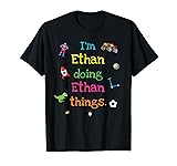 Ethan Cute Personalized Kid's Cartoon Gift For Boys