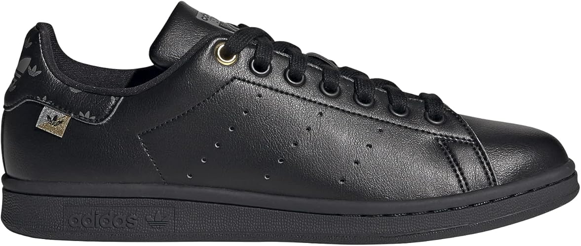 Amazon アディダスオリジナルス Fx5646 Stan Smith W スタンスミス レディーススニーカー コアブラック ゴールドメタリック シルバーメタリック Adidas Originals アディダスオリジナルス スニーカー