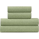 U.S. Polo Assn. Soft Jersey Knit Bed Sheet Set, Cotton-Rich, All-Season Comfort, Hotel Quality