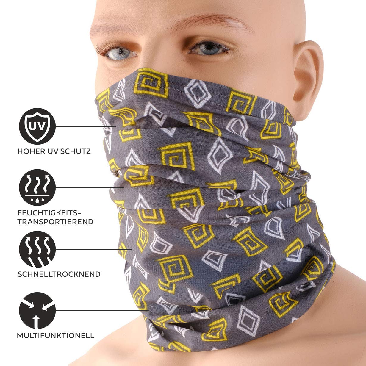 Panno Foulard Panno Sciarpa Esterno Moto Bicicletta - Foto 10