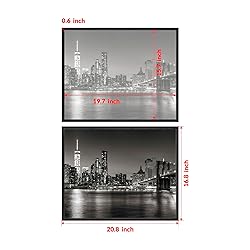 Annecy 16x20 Picture Frame Black（2 Pack）, 16 x