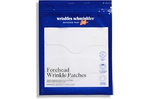 Wrinkles Schminkles Forehead Wrinkle Patches - Reusable Silicone Smoothing Pads for Brow Lift, Wrinkle Smoothers, Reduce Frown Lines & Face Lift (2 Pack)