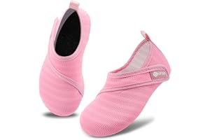 VIFUUR Kids Water Shoes Girls Boys Quick Dry Aqua Socks for Beach Swim Outdoor Sports