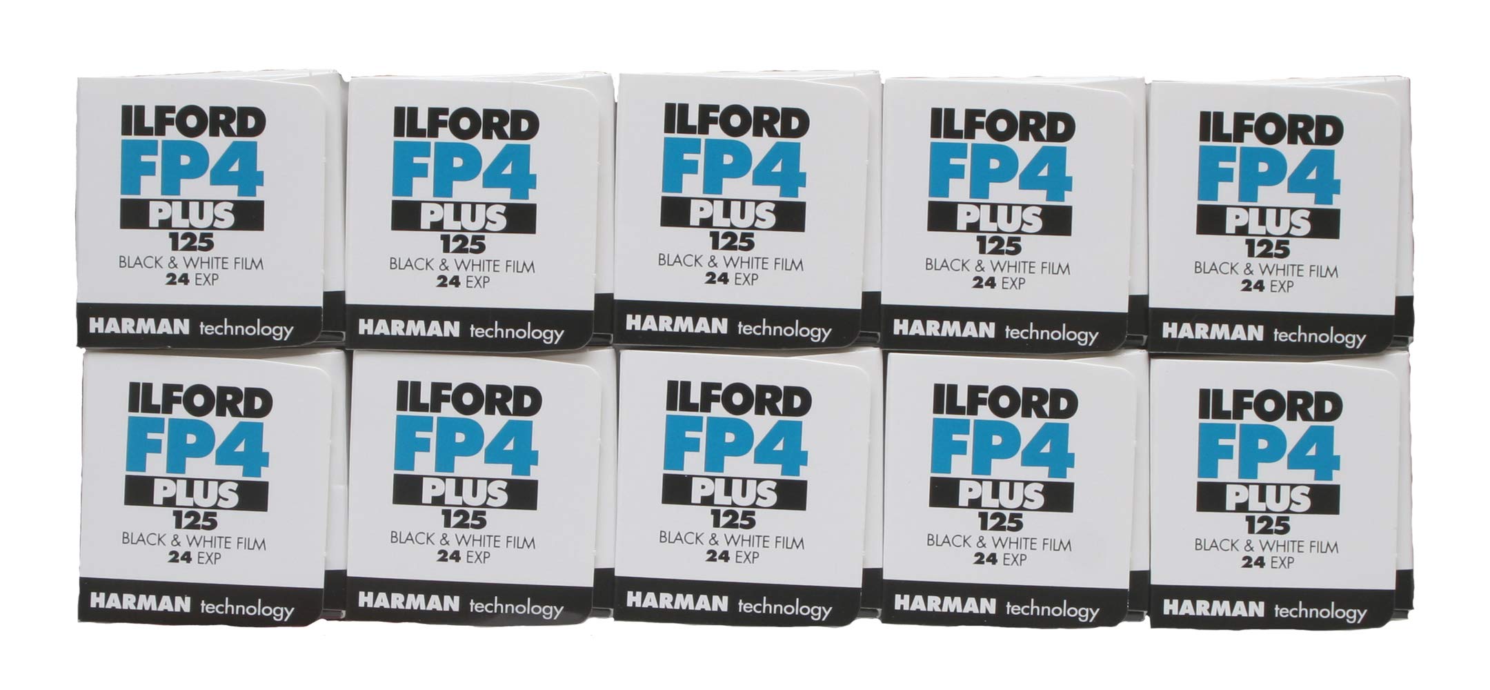 Ilford FP4 Plus 24 Exposures 10 Rolls