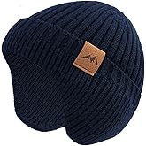 POXIMI Baby Boy Winter Hat Toddler Warm Beanie Girl Knit Hats with Earflap Kid Cute Earmuffs