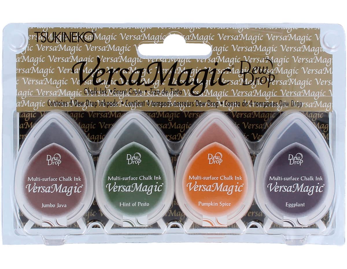 Tsukineko GD100008 "Harvest" VersaMagic Inkpad Set