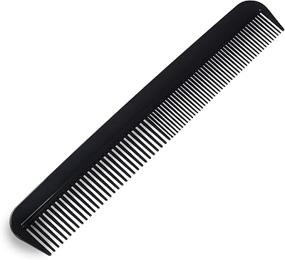 Manicare Pocket Comb For Grooming Anti Static Fine Tooth Red