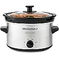 Elite Gourmet MST-275XS elektrische elektrische ovalen instelbare temperatuur, voorgerechten, sauzen, stoofschotels en dips, glazen deksel en pan vaatwasmachinebestendig, 2,27 l, roestvrij staal Elite Gourmet MST-275XS elektrische elektrische ovalen instelbare temperatuur, voorgerechten, sauzen, stoofschotels en dips, glazen deksel en pan vaatwasmachinebestendig, 2,27 l, roestvrij staal