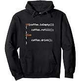 Funny Programmer Coffee Gift For Coders Pullover Hoodie
