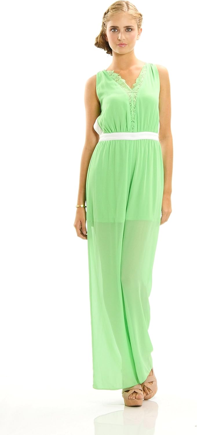 only green jumpsuit