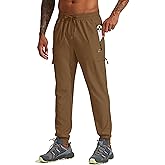 Willit Men's Lightweight Hiking Pants Quick Dry Waterproof Cargo Joggers with Zip Pockets Travel Athletic Outdoor UPF 50+