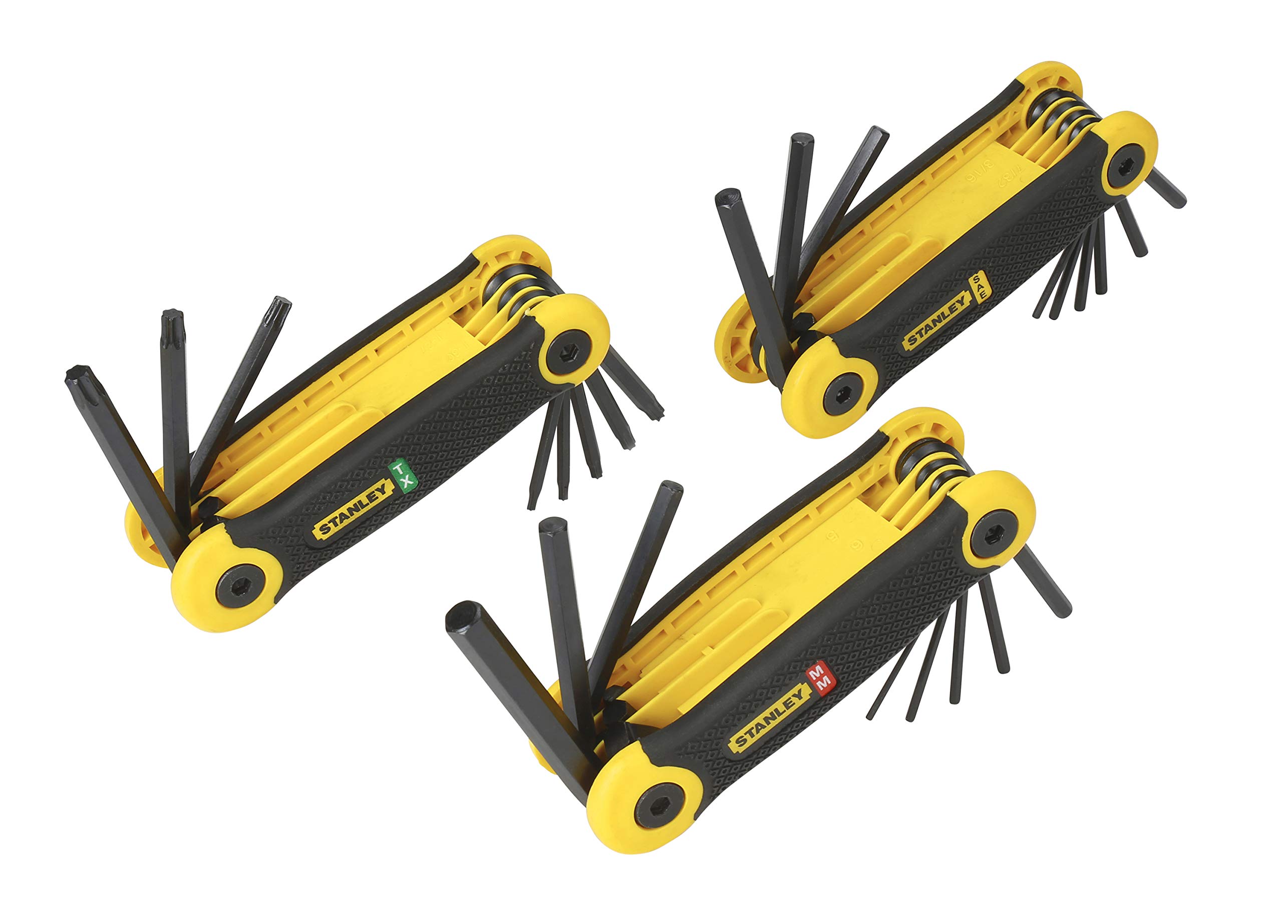 Stanley 269268 Folding Hex Key Set - Imperial (25 Pieces)