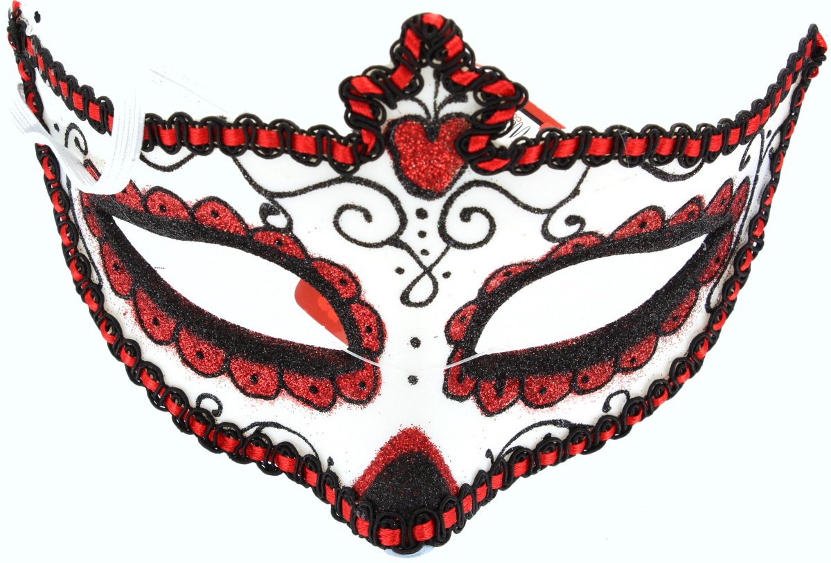 Wicked Costumes Adults Day of the Dead Mexican Eye Mask Fancy Dress Costume Accessory
