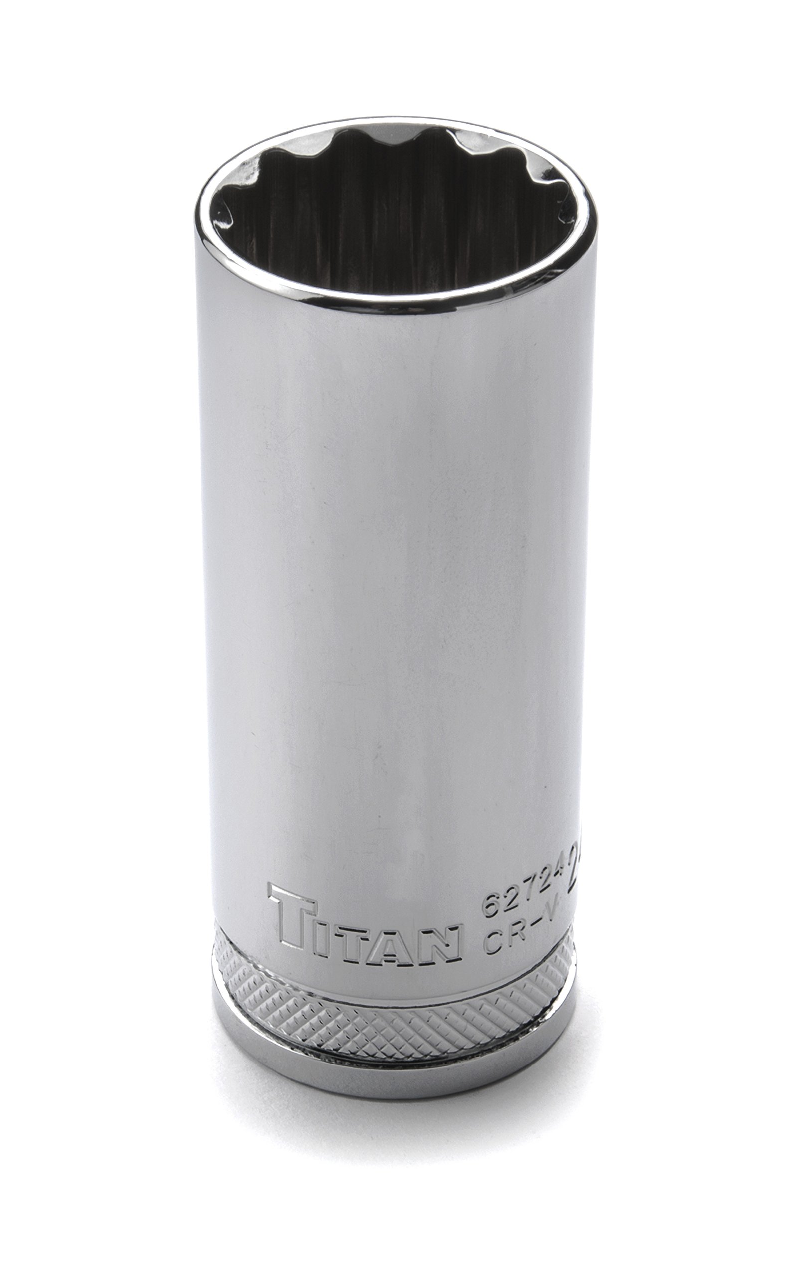 Titan 62724 24mm 1/2" Drive 12 Pt. Deep Socket