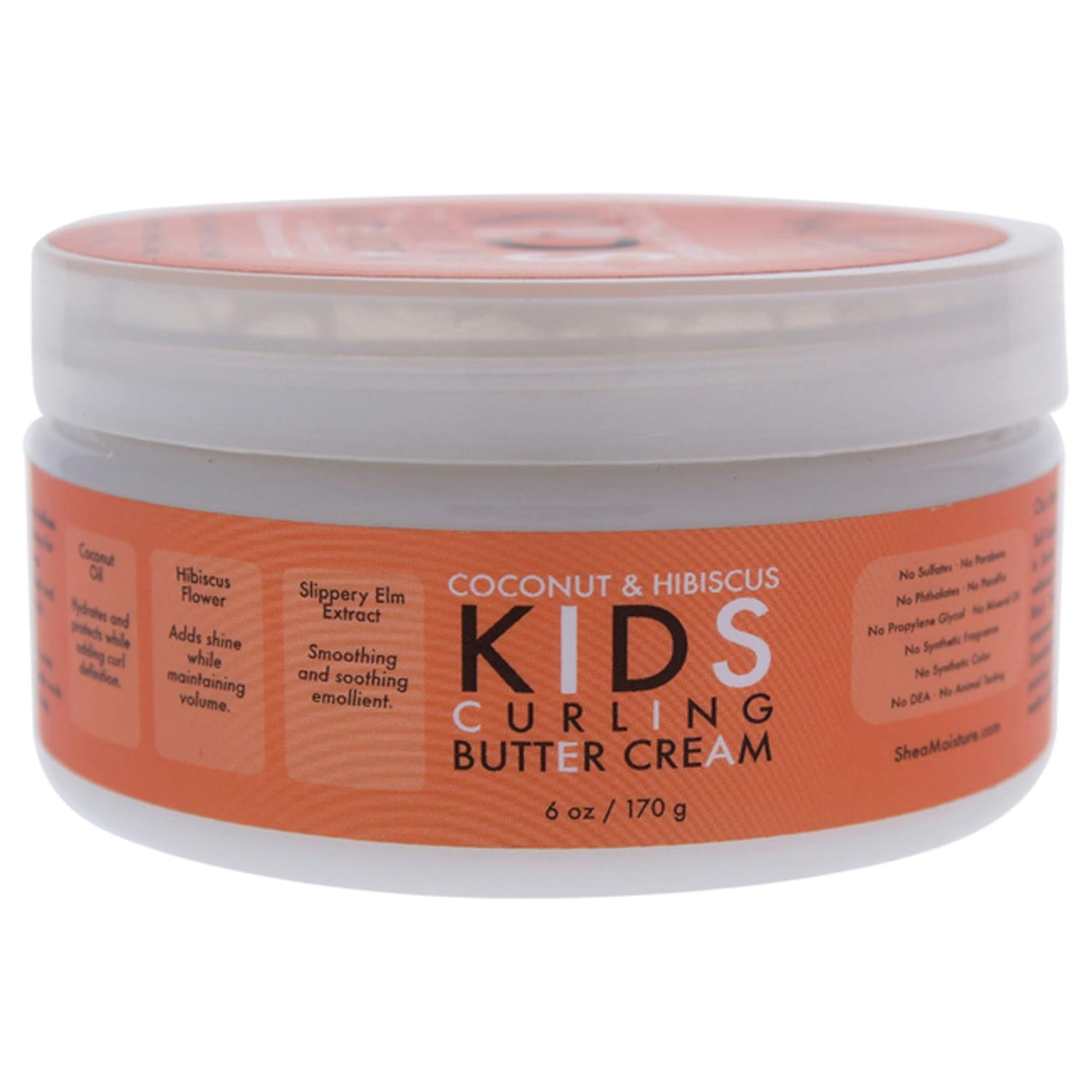 Shea Moisture Kids Curl Butter Cream Coconut & Hibiscus 6 Ounce : Beauty
