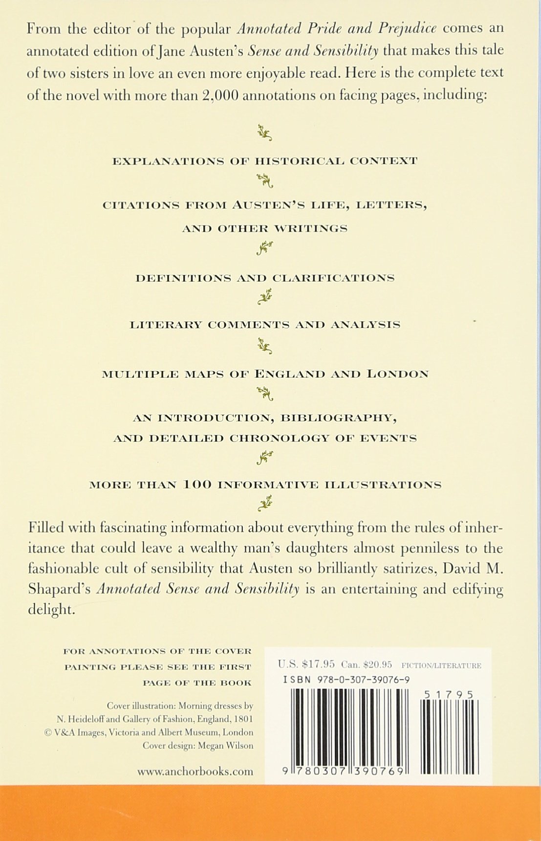 The Annotated Sense And Sensibility Jane Austen David M - 