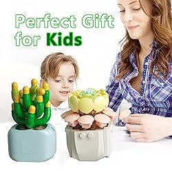 Feelo STEM Succulents Plants Building Set Mini