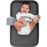 COZINUS Changing Pad Strap &amp; Changing Table Strap, Baby Safety Belt, Gray | Soft, Adjustable, Safety Secure Anti-Escape for Infants 0-24M. Easy-Clean, Comfortable &amp; Portable