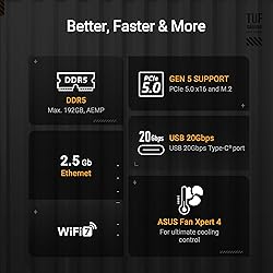 ASUS TUF Gaming B850-PLUS WiFi AMD AM5 B850 ATX