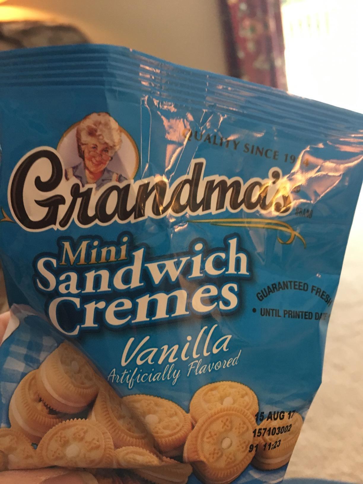 2/mo Finance Grandma's Cookies, Chocolate Chip, 2.87 oz/ 81.5 g (10