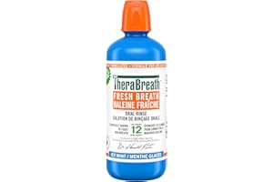 TheraBreath Fresh Breath Oral Rinse, Value Size, Clinically Shown to Fight Bad Breath for 12 Hours, Alcohol-Free & Dye-Free M