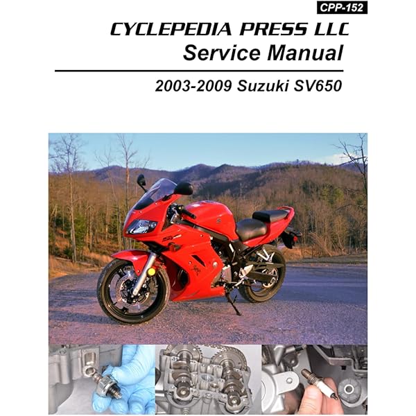 スズキ SV650S へインズ サービスマニュアル 洋書 2003-2009 Suzuki SV650 Service Manual