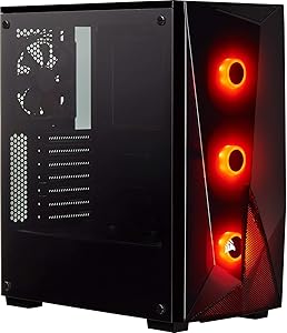 CORSAIR Carbide Series SPEC-DELTA RGB Mid-Tower ATX Gaming Case, Tempered Glass